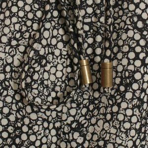 DIY brass colored tabs for pants